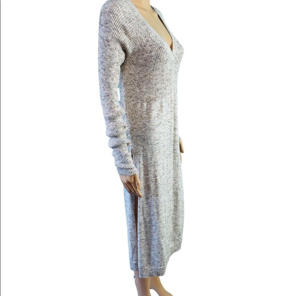 Bailey 44 Revolve high slit sweater dress Size M color oat new - Picture 5 of 10